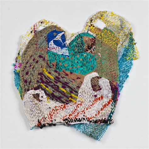 Artist Embroiders on the Ubiquitous Plastic Bag to Transform It into an Abstract Work of Art ...