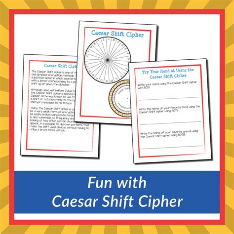 Fun with Caesar Shift Cipher - Gift of Curiosity