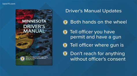 Minnesota updates Driver's Manual with specific guidance on firearms ...