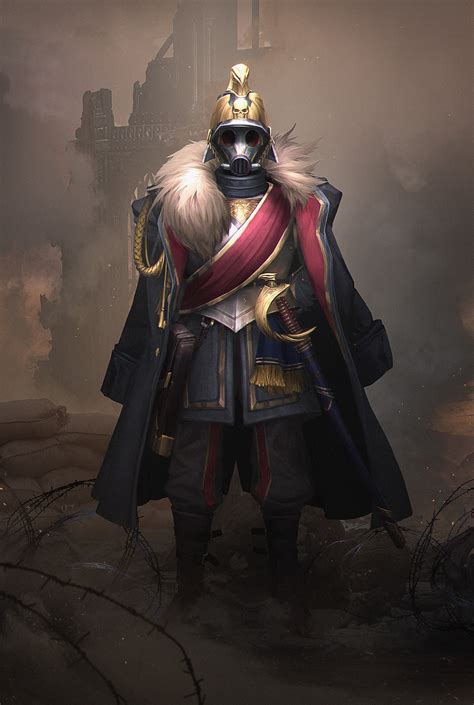 ArtStation - Death Korps of Krieg Officer