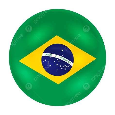 Brazil Flag Circle PNG, Vector, PSD, and Clipart With Transparent ...