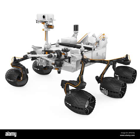 Curiosity Rover Isolated Stock Photo - Alamy