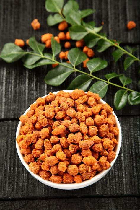 Indian Snack Spicy Coated Peanuts. Stock Photo - Image of hazelnut, mixed: 98976200