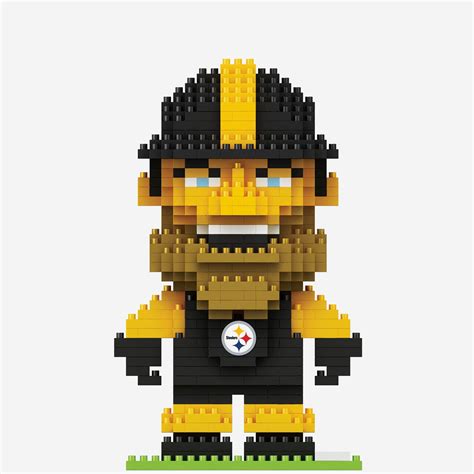 Steely McBeam Pittsburgh Steelers BRXLZ Mascot | Pittsburgh steelers ...