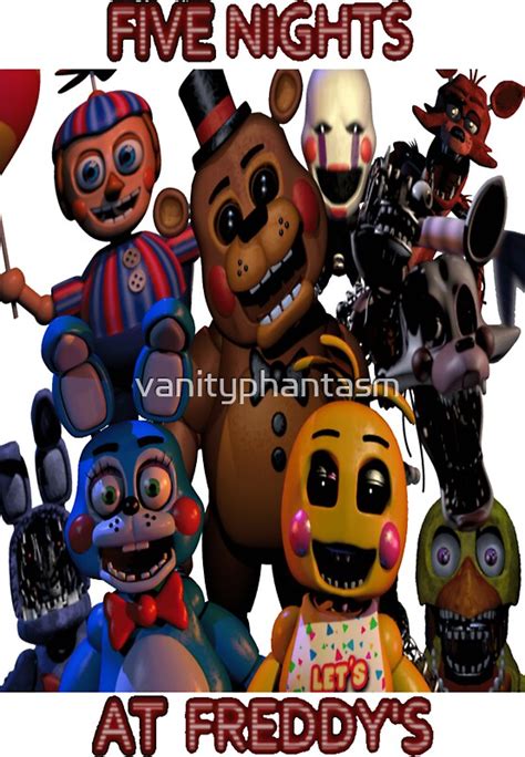 "FNAF 2 animatronics" Stickers by vanityphantasm | Redbubble