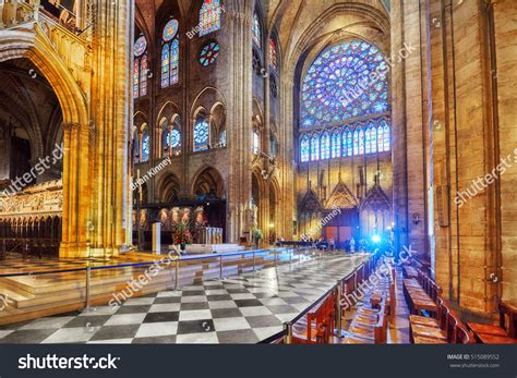 7,039 Notre Dame Cathedral Interior Images, Stock Photos & Vectors ...