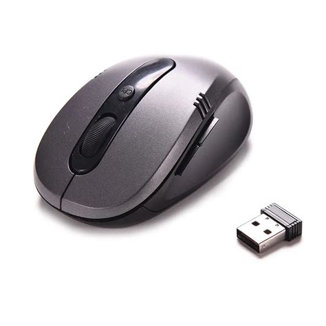 1PC Portable 1000DPI Optical Wireless Mouse USB Receiver RF 2.4G For Desktop & Laptop PC Compute ...