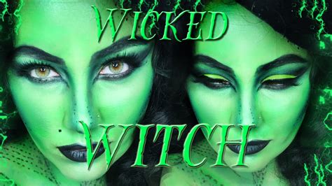 Wicked Witch Makeup Tutorial! - YouTube