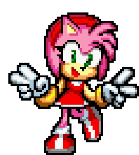 Pin by workieworkie on Sonic Pixel | Amy the hedgehog, Pixel art ...