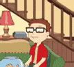 Americandad Meudeus Chocado GIF - American Dad My God Shooked - Discover & Share GIFs