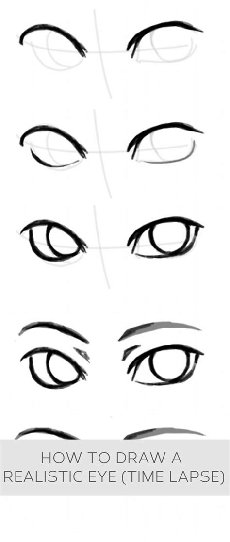 How to draw a realistic eye (time lapse) #howto, #helpful, #useful, #tips, #advice | Drawing ...