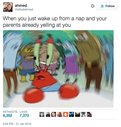 Confused Mr. Krabs / When You Wake Up From a Nap | Know Your Meme