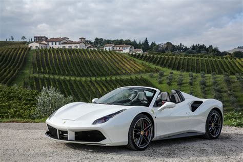 Download Ferrari White Car Vehicle Ferrari 488 Spider 4k Ultra HD Wallpaper