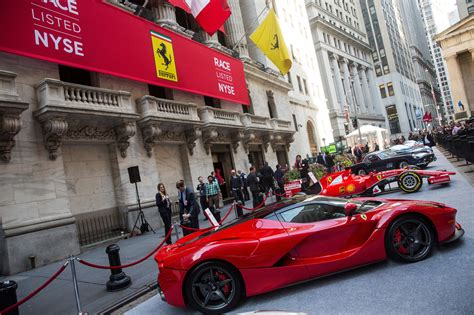 Ferrari Shares Surge in Trading Debut - The New York Times