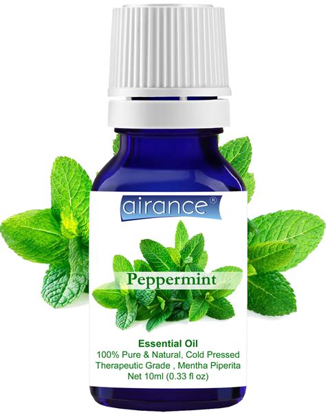 Peppermint Essential Oil, Steam Distilled, 100% Pure & Natural