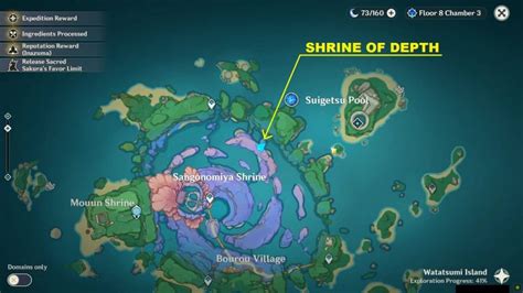 Inazuma: All Shrine of Depths & Keys Locations | Genshin Impact – GAMERPILLAR