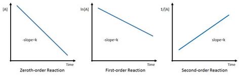 First Order Reaction Graph : Concentration-Time Relationships: Integrated Rate Laws ... / A ...