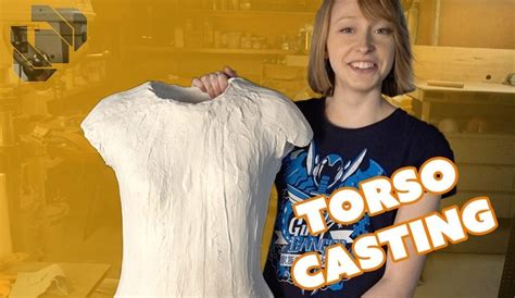 How to Make a Plaster Torso Life Cast - Punished Props