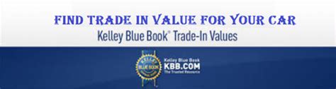 Kelley Blue Book Trade in Values for Used Cars - Get All Information ...