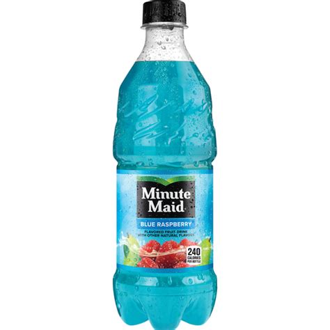 Minute Maid Blue Raspberry Bottle, 20 fl oz | Buehler's