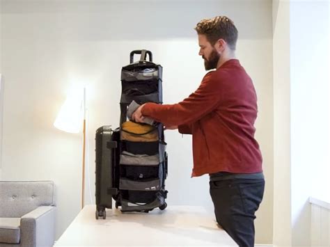 This Carry-On Closet Makes Sure Your Clothes Stay Pressed