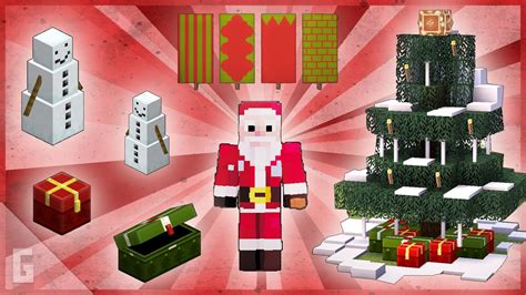 Minecraft: Holiday Decoration Ideas! - YouTube