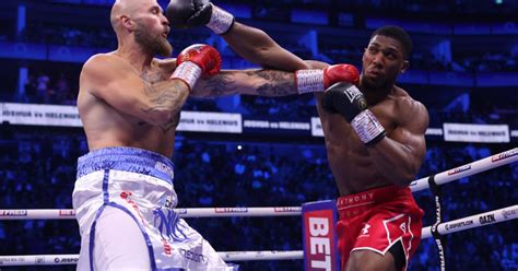 Anthony Joshua vs. Robert Helenius full card results: Joshua knocks out ...