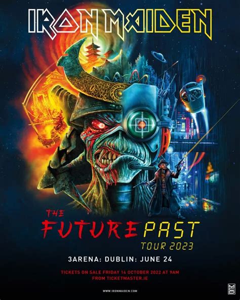 IRON MAIDEN ANNOUNCE FIRST SHOWS OF 2023’s THE FUTURE PAST TOUR – R o c k 'N' L o a d