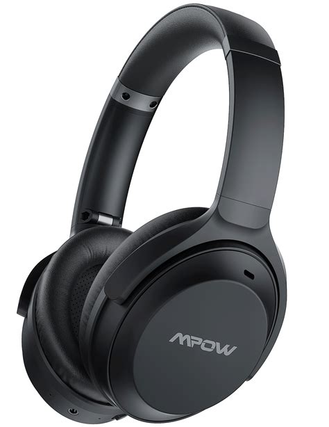 Mpow Active Noise Cancelling Bluetooth Headphones, 40 H Playtime Wireless Bluetooth Headset USB ...
