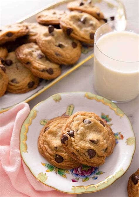 Chocolate Chip Cookies And Milk Christmas