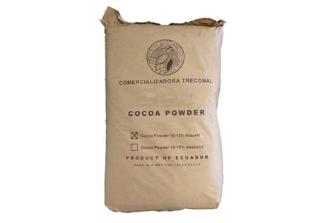 Organic Cacao Cocoa Powder Natural 10/12% 25kg Arriba Ecuador 25000 | Cocoa powder | BeanMatter.eu