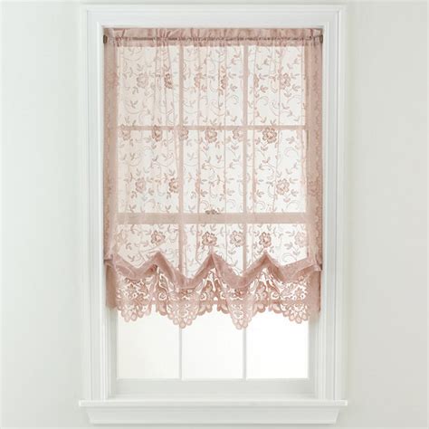 jcp home Shari Lace Rod Pocket Balloon Shade