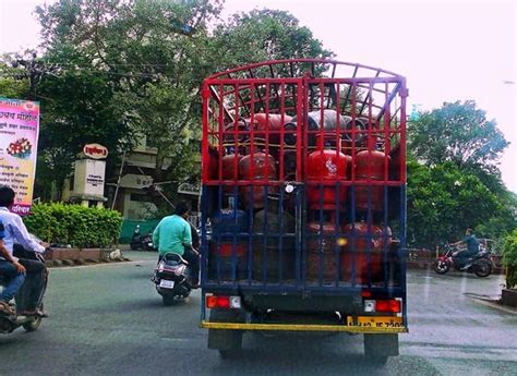 Stock Pictures: LPG Gas Cylinder Delivery