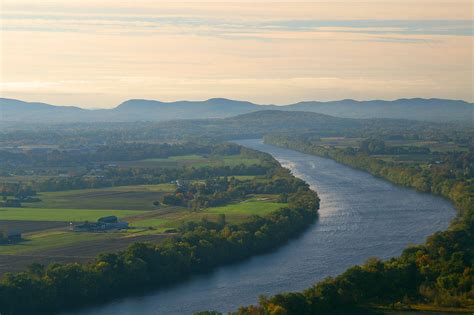 Landscape of the Connecticut River and Mount Sugarloaf image - Free stock photo - Public Domain ...