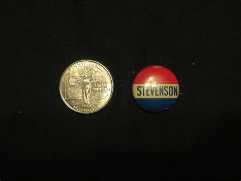 1952 Adlai Stevenson Election Button – Bill’s Political Shoppe