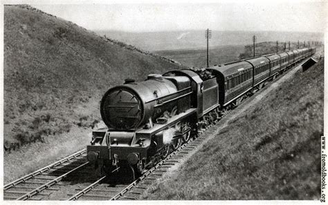 FOBO - 1.—“Royal Scot” train, near Shap summit, Engine No. 6134 “Samson”