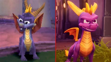 Spyro the Dragon: 1998 vs. 2018 - YouTube