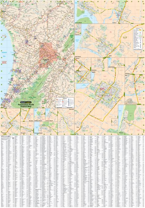 Kiwimaps Palmerston North map