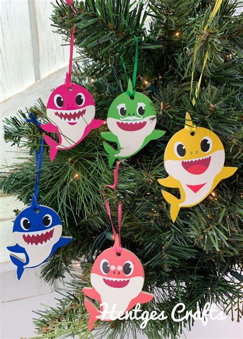 You Can Get Baby Shark Ornaments And You Know Your Kids Will Love Them Kids Activities Blog