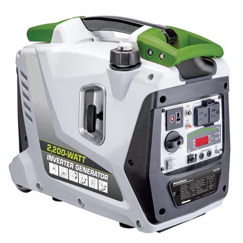 PowerSmith PGA2200i Portable 2200 Watt 1 Gallon Gas Power Inverter ...