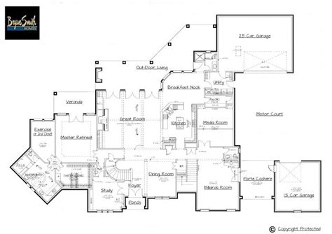 Dream Million Dollar House Floor Plans 15 Photo - Home Plans & Blueprints | 21633