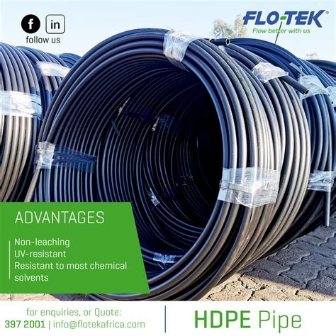 Flotek Botswana - FLOTEK's HDPE pipe for irrigation and...