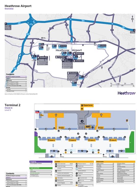 Heathrow T2 Map | Airport Lounge | Train Station