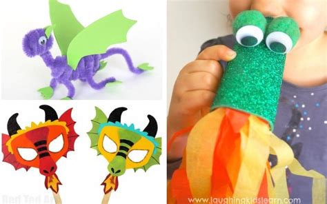 How to Make a Dragon: Crafts for Kids | Sunny Day Family