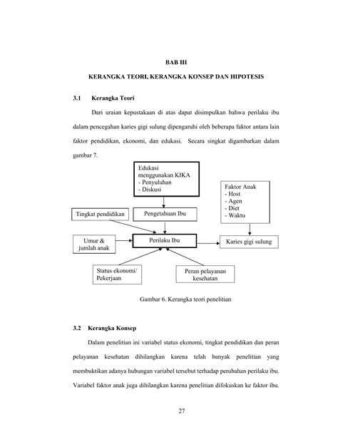 27 BAB III KERANGKA TEORI, KERANGKA KONSEP