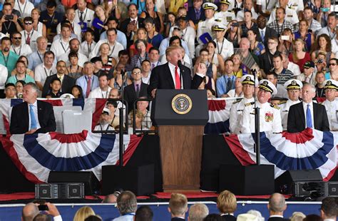 Remarks by President Trump at USS Gerald R. Ford Commissioning Ceremony - Gerald R. Ford Foundation