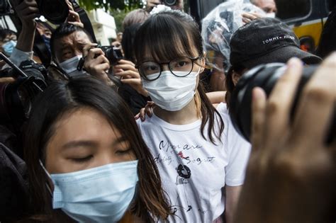 Hong Kong activist Agnes Chow released on pro-democracy protest ...