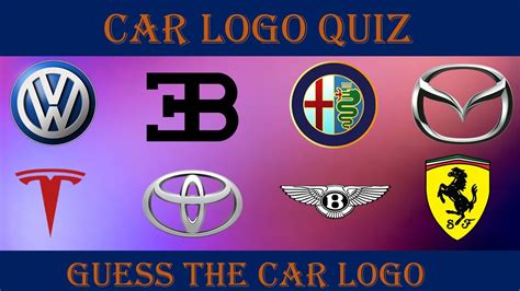 Guess the Car Brand Logo | Logo Quiz - YouTube