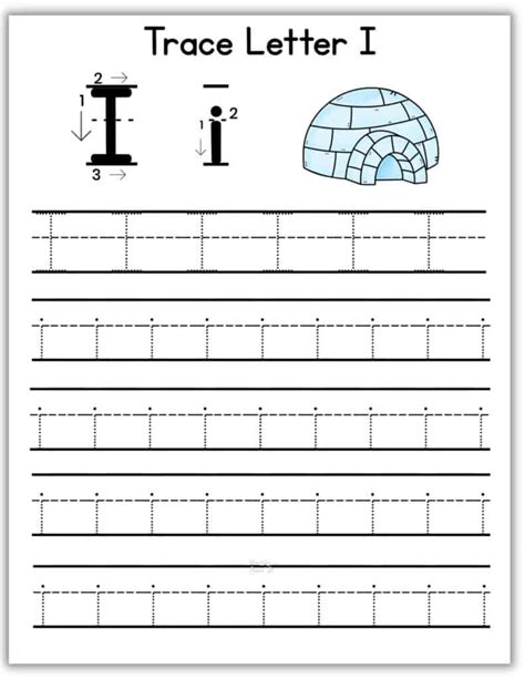 Free Printable Letter I Worksheets-Perfect for Kindergarten!