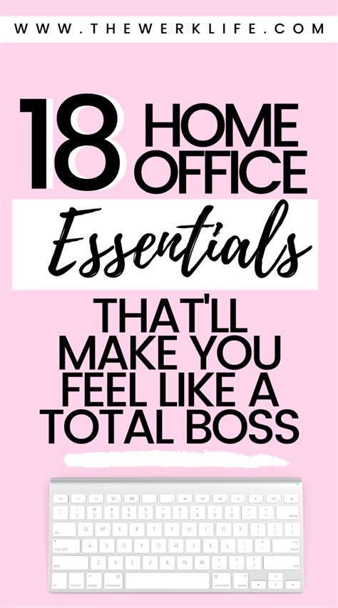 Home Office Essentials: 18 Essentials for the Perfect Home Office Space